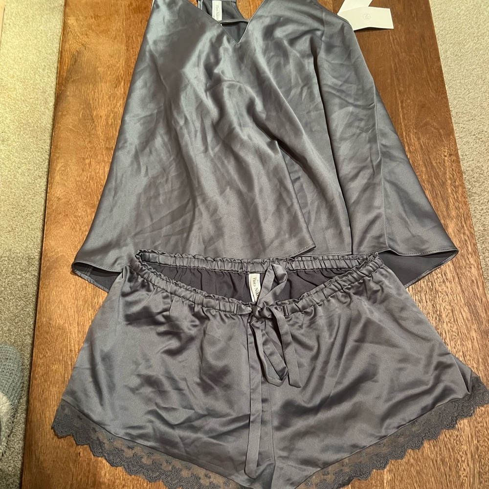 Flora Nikrooz Satin Pajama Set
